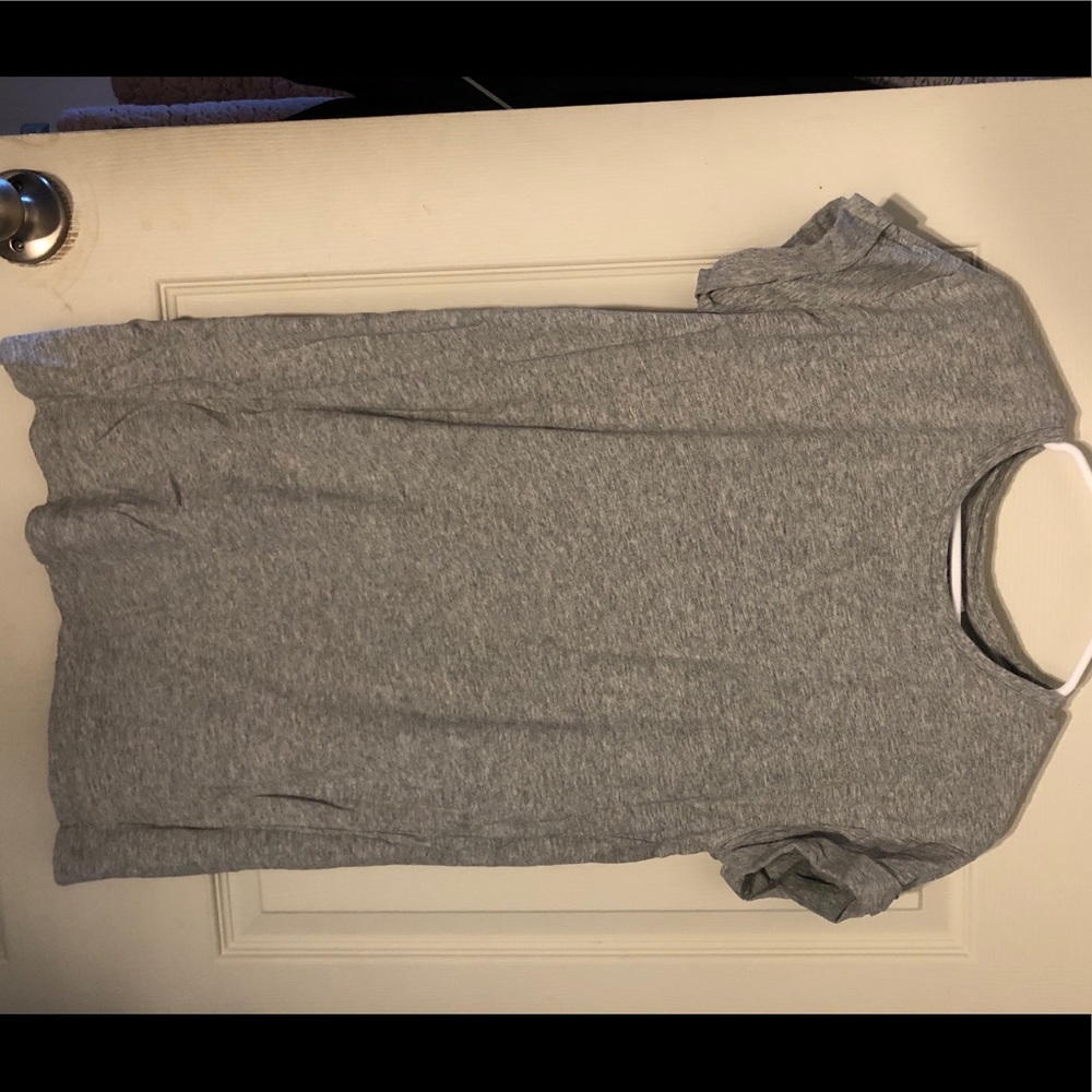 Grey T-shirt Dress